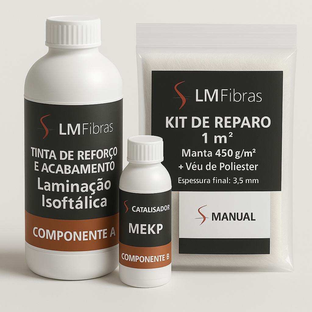 Kit de Reparo em Fibra de Vidro - LM Fibras