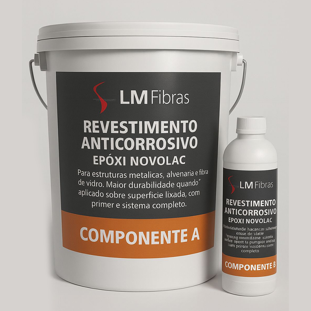 Tinta Anticorrosiva Novolac - LM Fibras